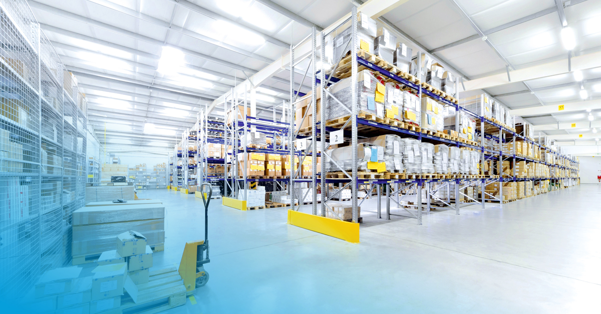 Temperature and humidity monitoring for warehouses and product storages